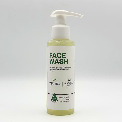 Tea Tree + Glycolic Acid Clarifying Face Wash