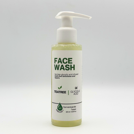 Tea Tree + Glycolic Acid Clarifying Face Wash