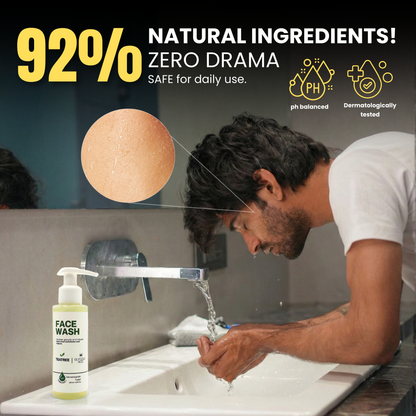 Tea Tree + Glycolic Acid Clarifying Face Wash