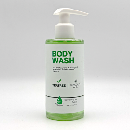 Tea Tree + Glycolic Acid Refreshing Body Wash