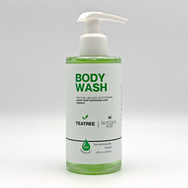 Tea Tree + Glycolic Acid Refreshing Body Wash