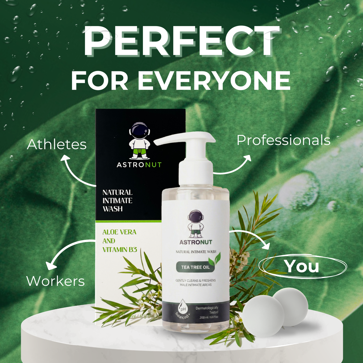 Tea Tree + Glycolic Acid Intimate Wash