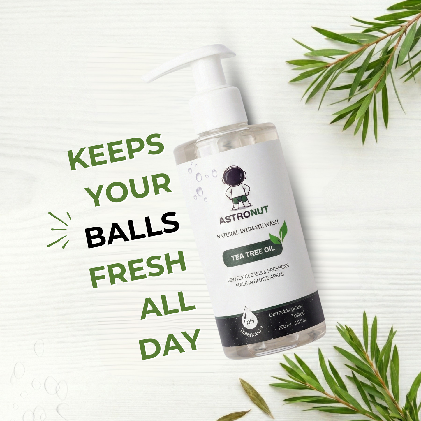 Tea Tree + Glycolic Acid Intimate Wash