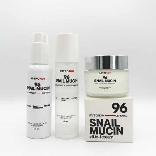 Snail Repair Complete Skincare Range – Cleanser + Essence + Cream
