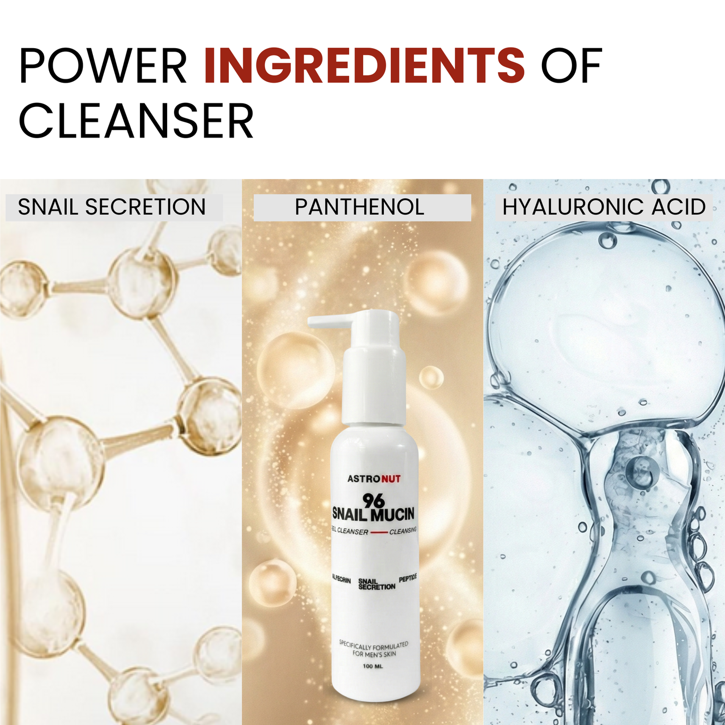 Snail Repair Complete Skincare Range – Cleanser + Essence + Cream