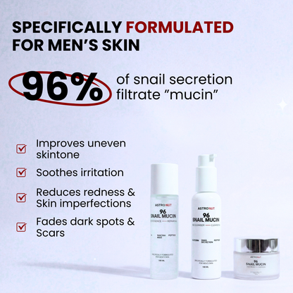 Snail Repair Complete Skincare Range – Cleanser + Essence + Cream