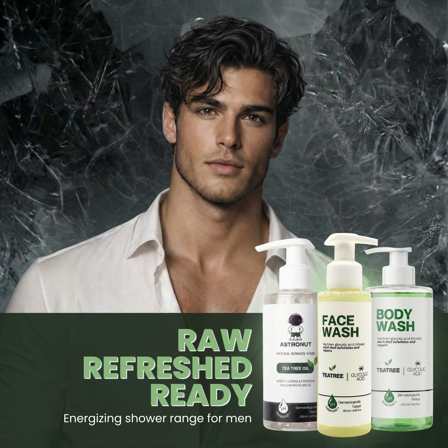 Tea Tree + Glycolic Acid Skin Renewal Kit