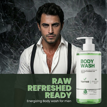 Tea Tree + Glycolic Acid Refreshing Body Wash